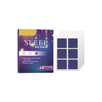 48pcs Sleep Aid Patch Relieve Stress Anxiety Treat Insomnia Sticker Fall Asleep Quickly Stickers Easy To Use Sleep Patch
